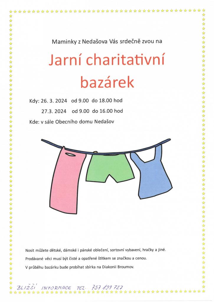 Jarní bazárek