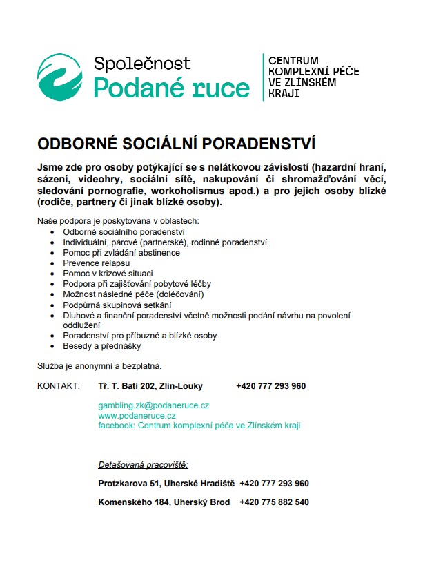 Společnost podané ruce