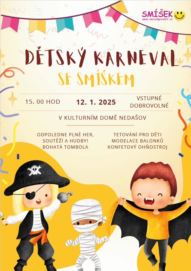 Dětský karneval 2025