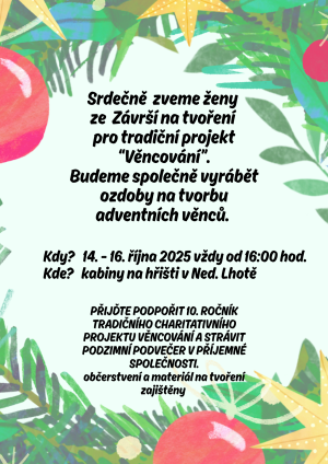 Tvoření pro Věncování