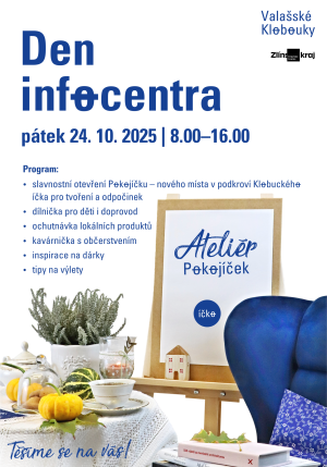 Den infocentra v Klobuckém íčku
