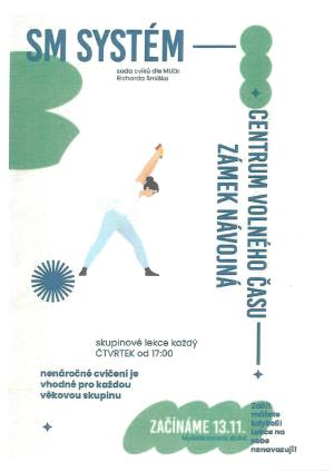 SM SYSTÉM - skupinové lekce v Návojné