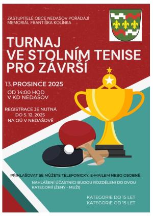 Turnaj ve stolním tenise