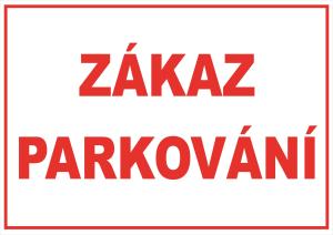 Zákaz parkování