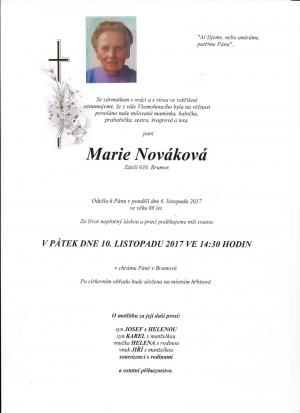 p. Marie Nováková, roz. Kolínková