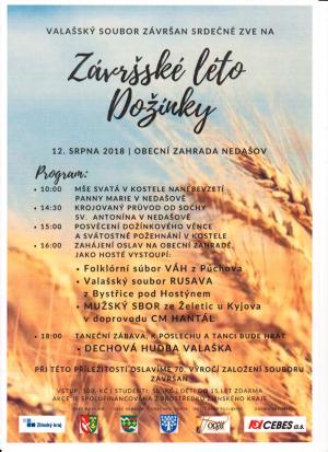 Pozvánka na Dožínky 