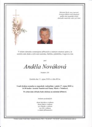 Anděla Nováková, Nedašov 201