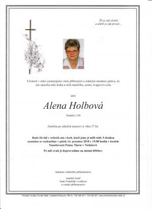 Alena Holbová, Nedašov čp. 330