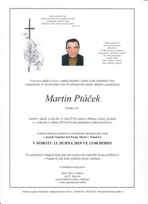Martin Ptáček, Nedašov čp. 221