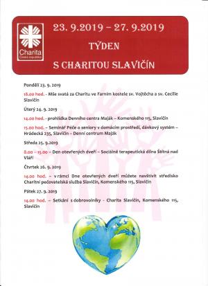 týden s charitou Slavičín