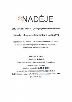 VŘ - Naděje