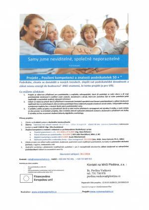 Projekt Podnikatelky 50+