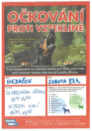 Očkování proti vzteklině
