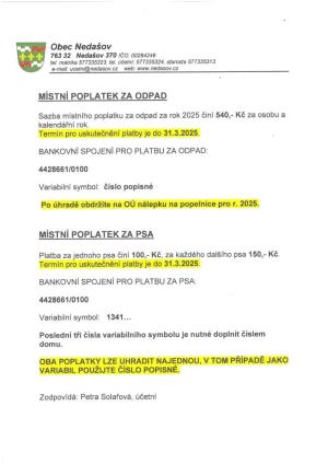 Poplatek za odpad